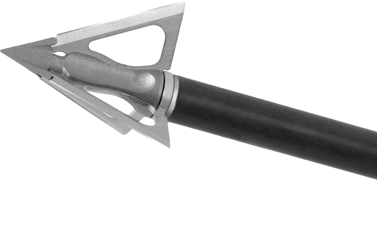 G5 Striker V2 Fixed 3-Blade Broadhead - Archery Hunting Steel Ferrule 125 Grain 1.25" Cutting Diameter Broadhead - Standard Version