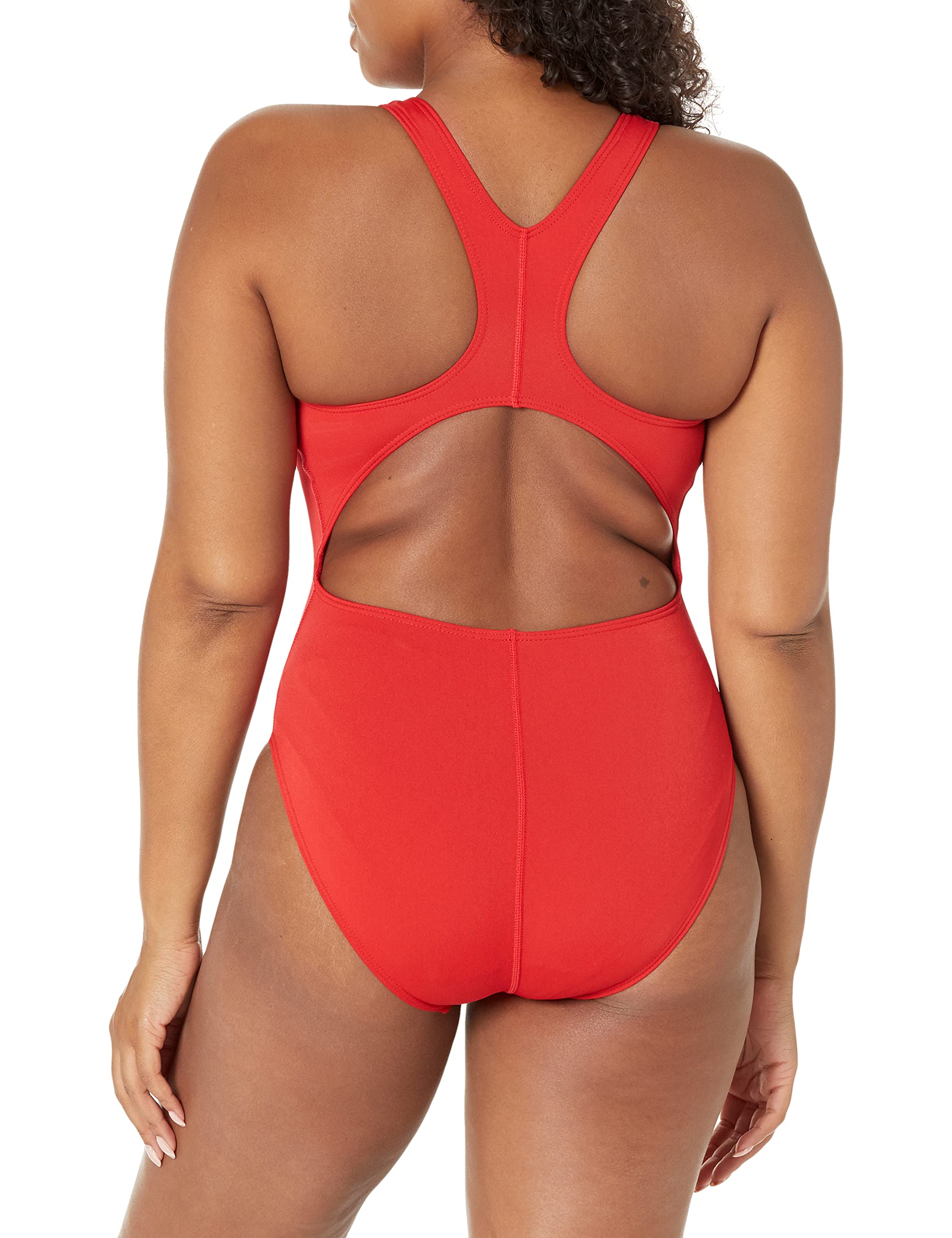 TYR Women's Standard Guard Maxfit Swimsuit, Red, 32