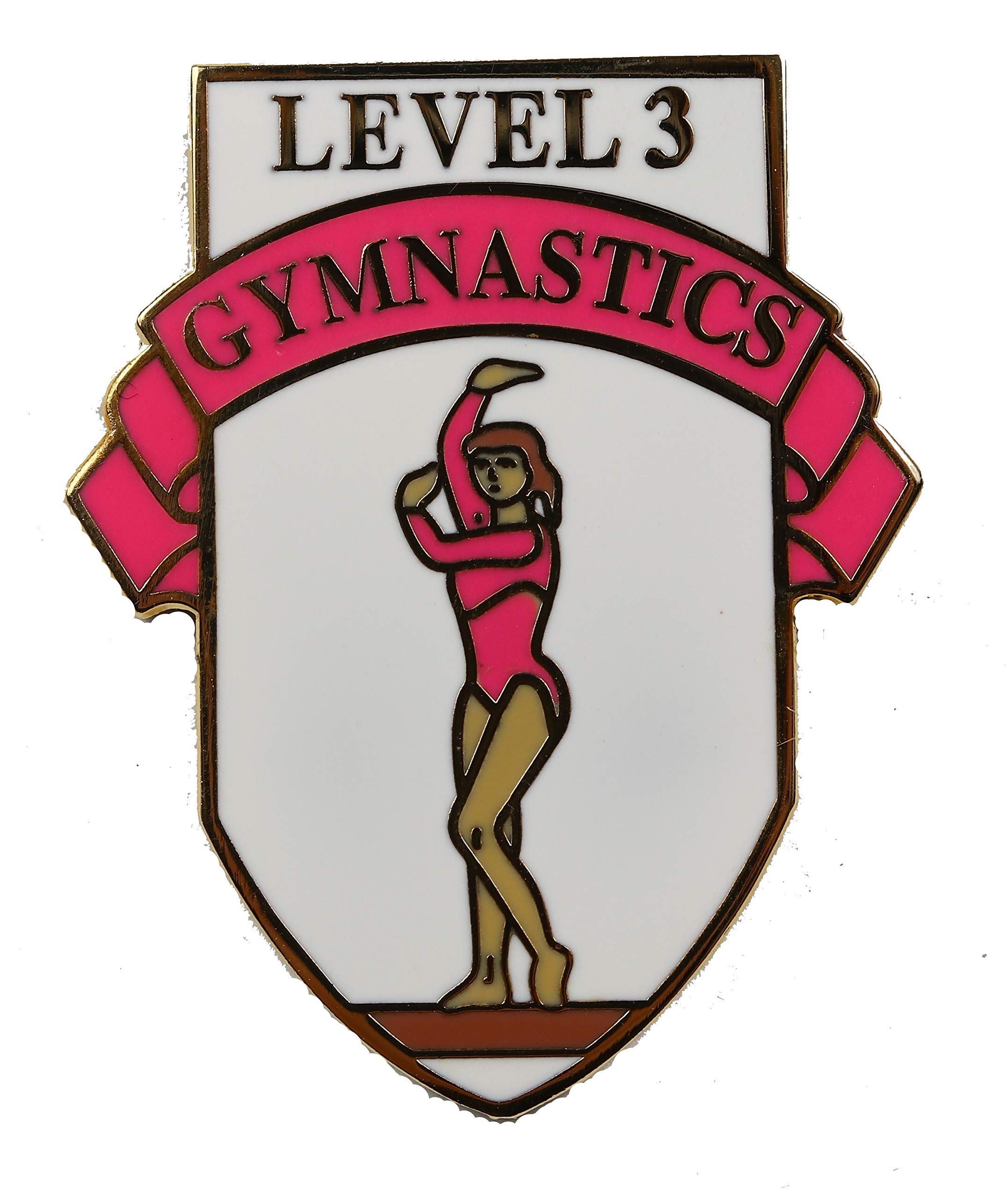 Snowflake Designs Level 3 Gymnastics Pin - #1103