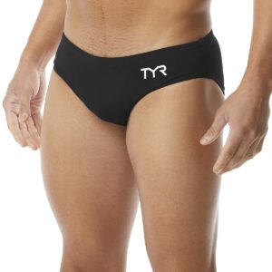 TYR RWDO6A138 Male Waterpolo Breakaway Black 38