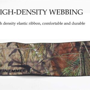 REFINEMMEE Camo Suspenders for Men & Women Tactical Style 2" Wide Big & Tall Elastic Adjuastable Clips on X Shape Heavy Duty (Camouflage W 4 clips)