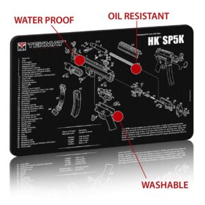 TekMat Heckler & Koch SP5K Gun Cleaning Mat