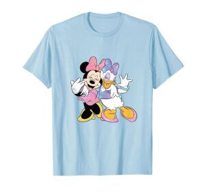 disney minnie mouse and daisy duck best friends short sleeve t-shirt