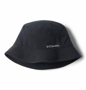 columbia unisex pine mountain bucket hat, black, large/x-large