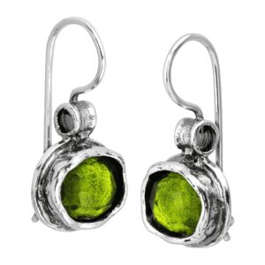 Silpada 'Daintree' Natural Green Quartz Drop Earrings in Sterling Silver