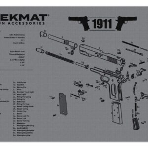 TekMat 1911 Grey - Gun Cleaning Mat Gun Cleaning Mat