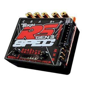 tekin rsgen3 bl sensored/sensorless d2 esc 13.5t limit tektt1157 car speed controls & accessories