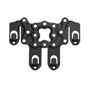 BLACKHAWK SERPA Quick Disconnect Kit (2 Female/1 Male), Black and Blackhawk, Serpa STRIKE Platform, Black, Ambidextrous