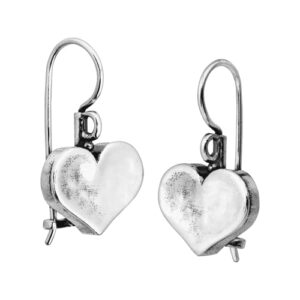 Silpada 'Heart on the Line' Heart Drop Earrings in Sterling Silver