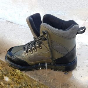 8 Fans Wading Boots for Men,Anti-Slip Rubble Sole Comfortable Durable Material Good for Fishing or Hunting Size13