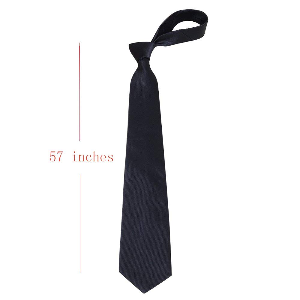 Men's Black Video Game Necktie Polyester Silk Soft Business Gentleman Tie Necktie