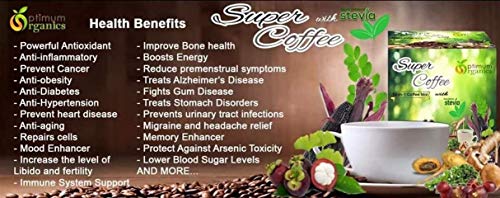 ONE OPTI SUPER COFFEE 12-in-1 Coffee Mix, Contains 10 Sachets