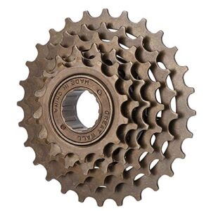 vgeby1 bicycle freewheel set, 6 speed 14t-28t bike cassette sprocket for mountain bikes cycling replacement accessory