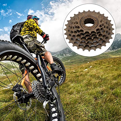 VGEBY1 Bicycle Freewheel Set, 6 Speed 14T-28T Bike Cassette Sprocket for Mountain Bikes Cycling Replacement Accessory