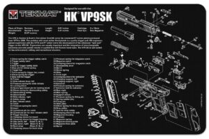 tekmat pistol mat h&k vp9sk