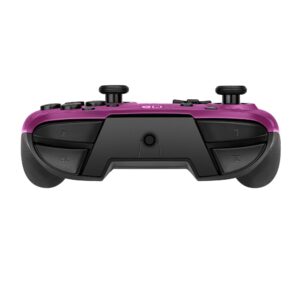 PDP Gaming Faceoff Deluxe+ Wired Switch Pro Controller - Officially Licensed by Nintendo - Customizable buttons, sticks, triggers, and paddles - Ergonomic Controllers - Purple Camo / Camouflage