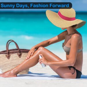 Fun Express Adult Floppy Sun Hats (set of 6 straw hats) Women's Apparel Accessories