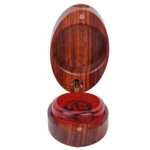 Zyyini Rosin,Professional Violin Rosin Light Low Dust Rosin for Bows for Violin Viola and Cello in Violin Style with Wood Case (2#)