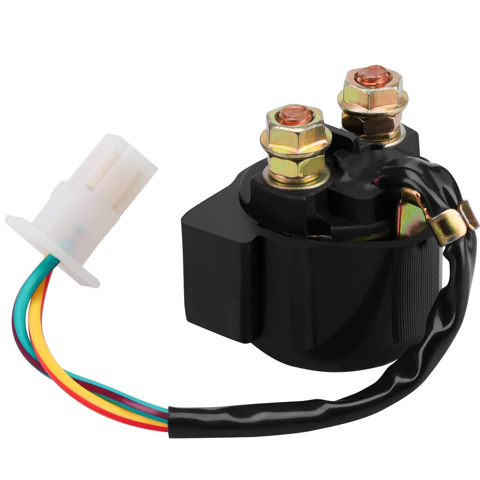 Starter Solenoid Relay for Yamaha YFM350 Big Bear 350 1987-1999 Warrior 350 1987-2004 Moto-4 350 1985-1989 Wolverine 350 1996-2005