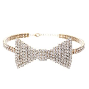 arsimus bow tie choker (gold)