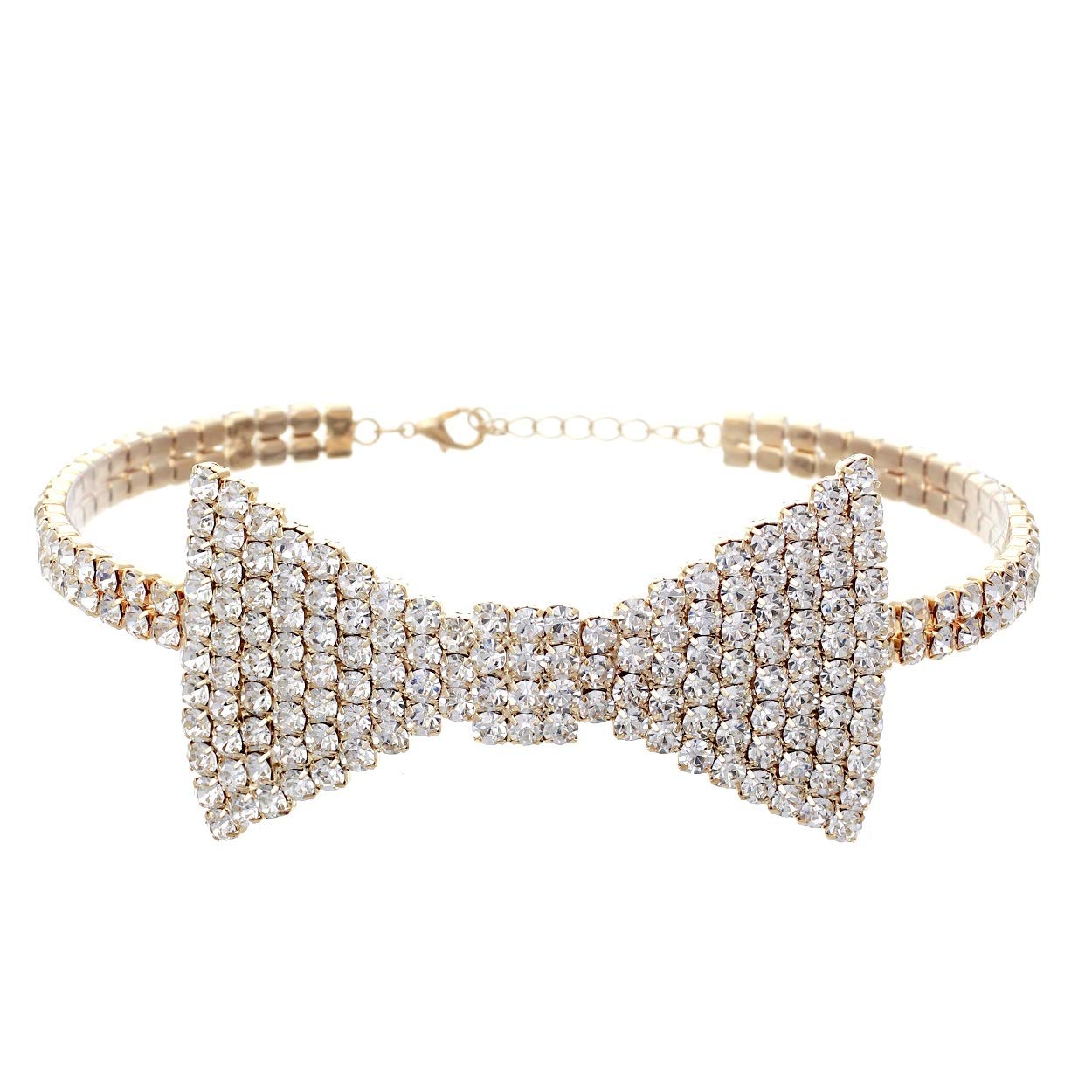 Arsimus Bow Tie Choker (Gold)