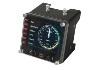 logitech g pro flight instrument panel (black) (renewed)