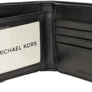 Michael Kors Men's Cooper Billfold with Passcase Wallet (Black)