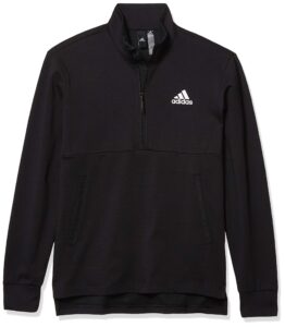 adidas men's game and go jacket, black, small