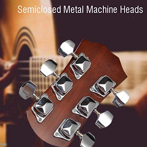 Acoustic Guitar Tuning Pegs 3R 3L Guitar String Chrome Tuning Pegs Tuners Machine Heads for Guitar Parts