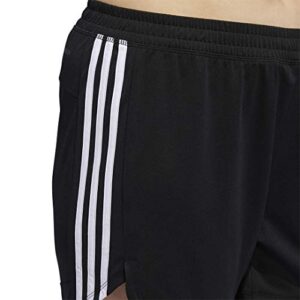 adidas Women's 3-Stripes Knit Short Black/White 2X