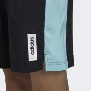 adidas Men's Briiliant Basics Short X Parley Black/Blue Spirit XX-Large