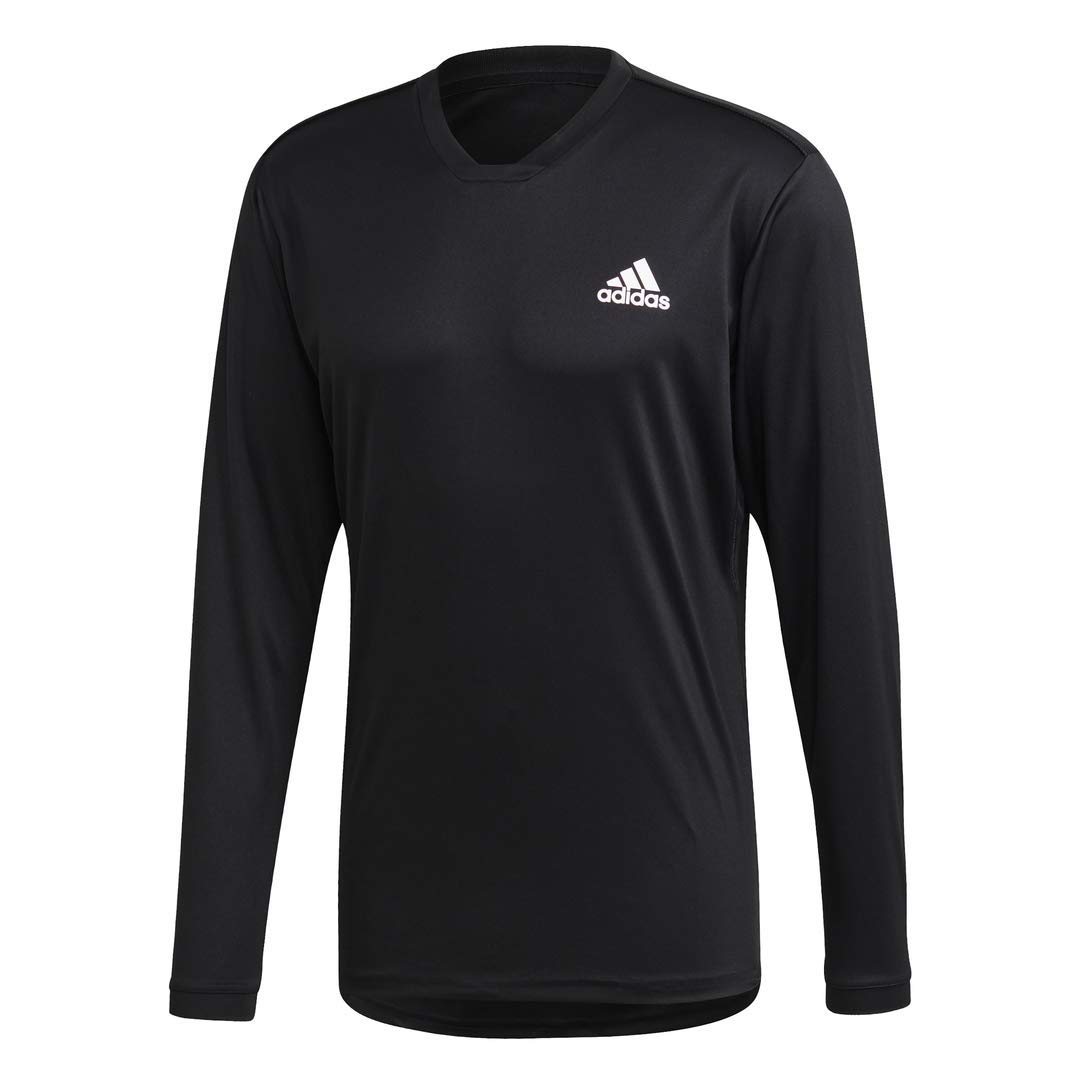 adidas Uv Protect Ls, Black/White/White, Medium