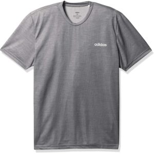 adidas Men's Designed 2 Move Heather Tee Gray/White Medium