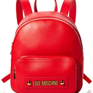 Love Moschino Women's Backpack Handbag, Red (Rosso), 9x12x23 centimeters (W x H x L)