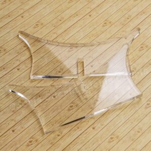 Odoria 3pcs Transparent Stand Holder for Football Basketball Volleyball Ball Pedestal