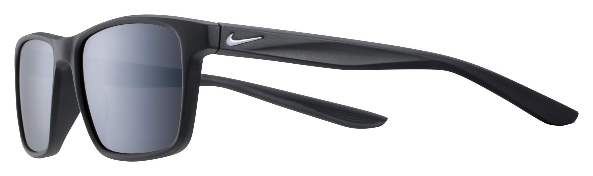 Nike EV1160-010 Whiz Sunglasses Matte Anthracite Frame Color, Grey with Silver Mirror Lens Tint