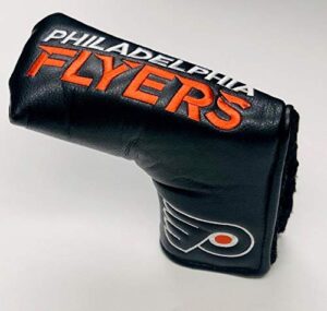 nhl philadelphia flyers vintage magnetic golf blade putter cover new