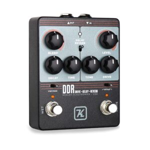 Keeley DDR Drive Delay and Reverb Pedal, Black (KDDR)