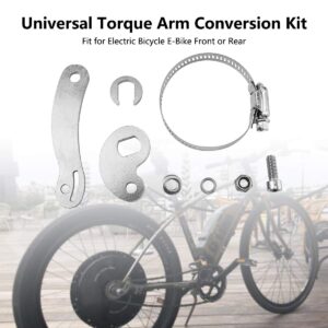 TIKSCIENCE Universal Torque Arm Conversion Kit,Fit for Electric Bicycle E-Bike Front or Rear 2 Set