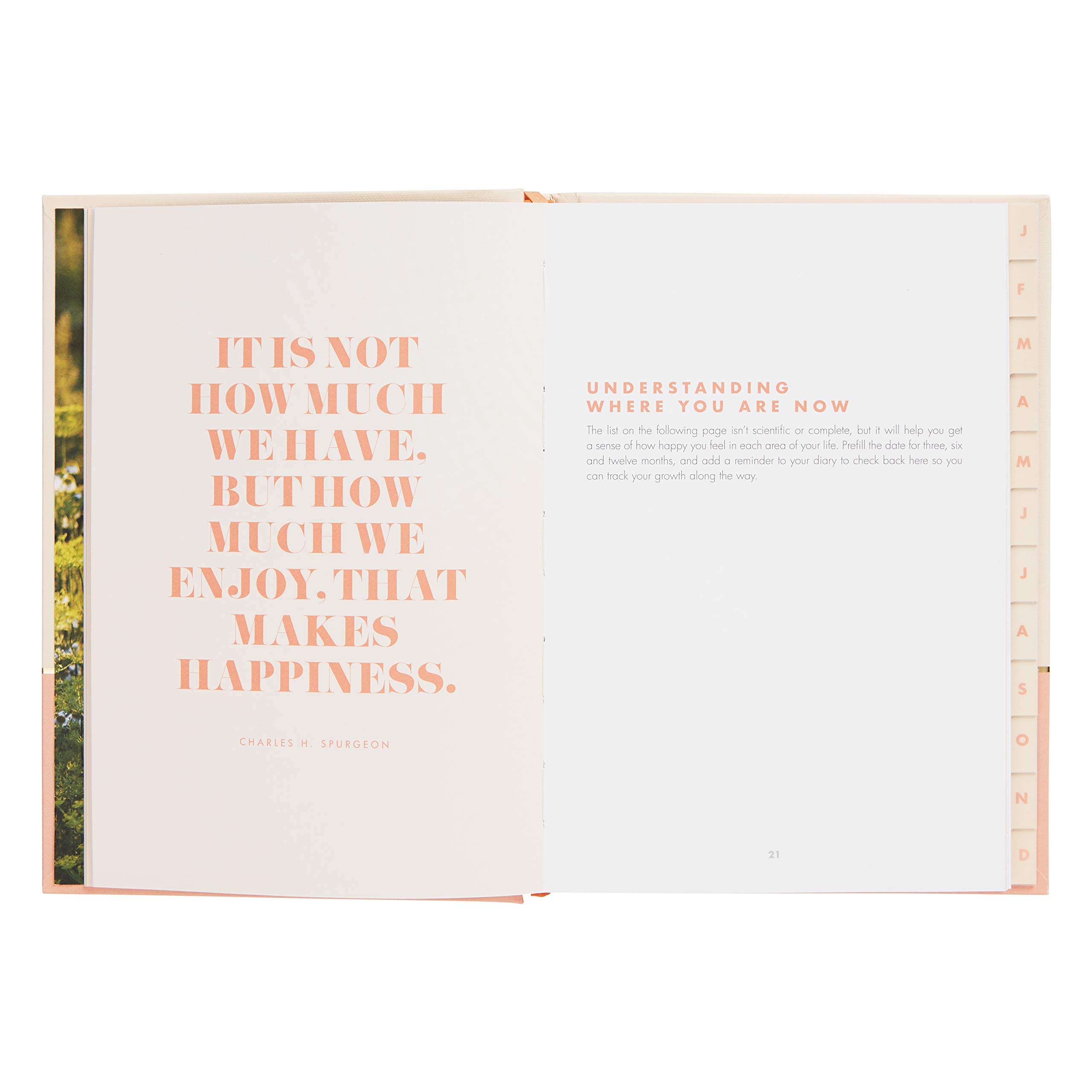 kikki.K HAPPINESS JOURNAL INSPIRATION RANGE BLUSH