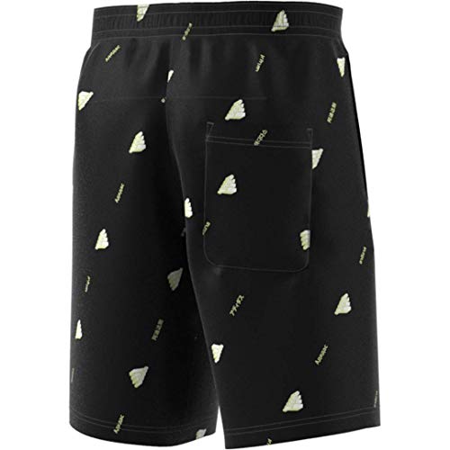 adidas Men's Must Haves Enhanced Short Graphics Black X-Large