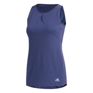 adidas women's heat.rdy colorblock tank tech indigo medium