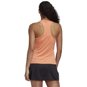 adidas Women's Club Tank Amber Tint/Gray Large