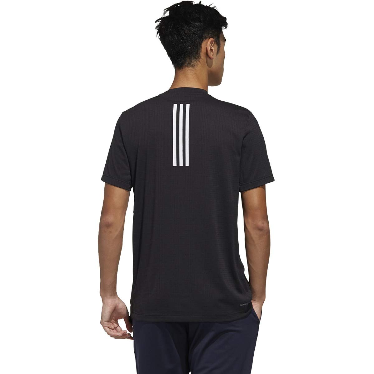 adidas Men's Fast And Confident Tee Black/White Small