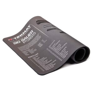 TekMat Cleaning Mat for use with Sig Sauer P365, Black (TEK-17-SIGP365)