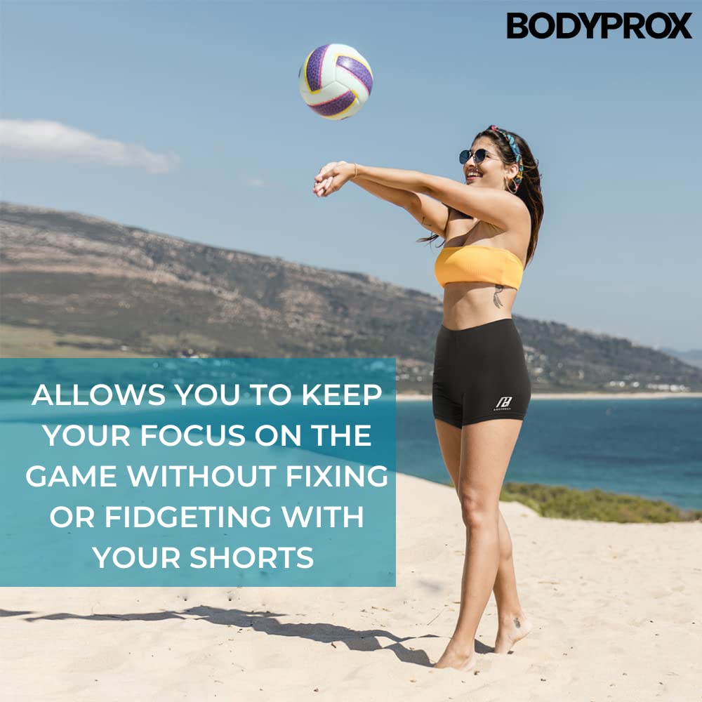 Bodyprox Volleyball Short for Women Black