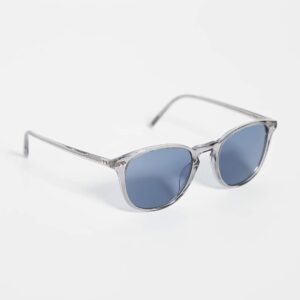 Oliver Peoples Eyewear Men's Forman LA Polarized Sunglasses, Workman Grey/Blue Polar, One Size