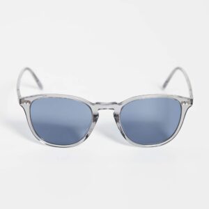 Oliver Peoples Eyewear Men's Forman LA Polarized Sunglasses, Workman Grey/Blue Polar, One Size