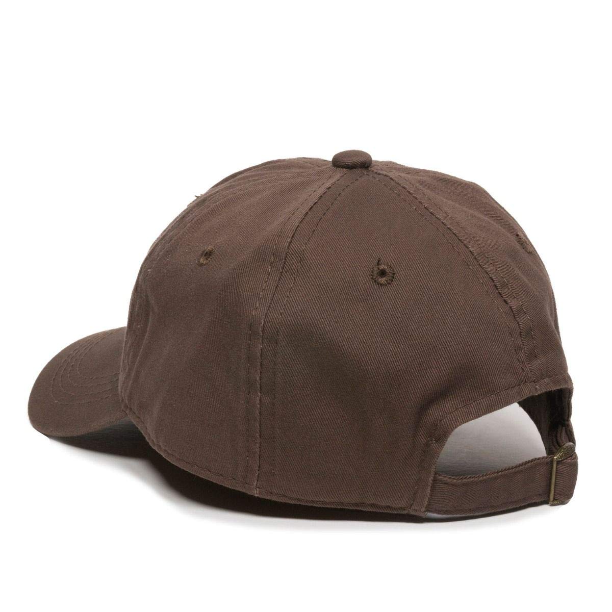 DSGN By DNA Groom Cursive Dad Baseball Cap Embroidered Cotton Adjustble Dad Hat Brown