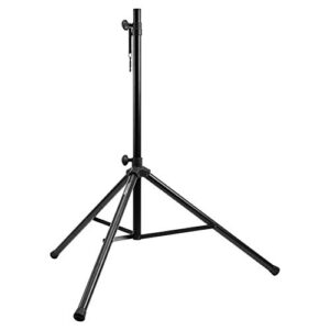 Amazon Basics Adjustable Speaker Stand - 4.1 to 6.6-Foot, Steel, Black